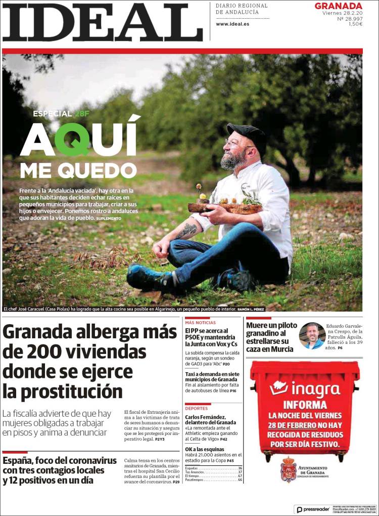 Portada de Ideal (España)