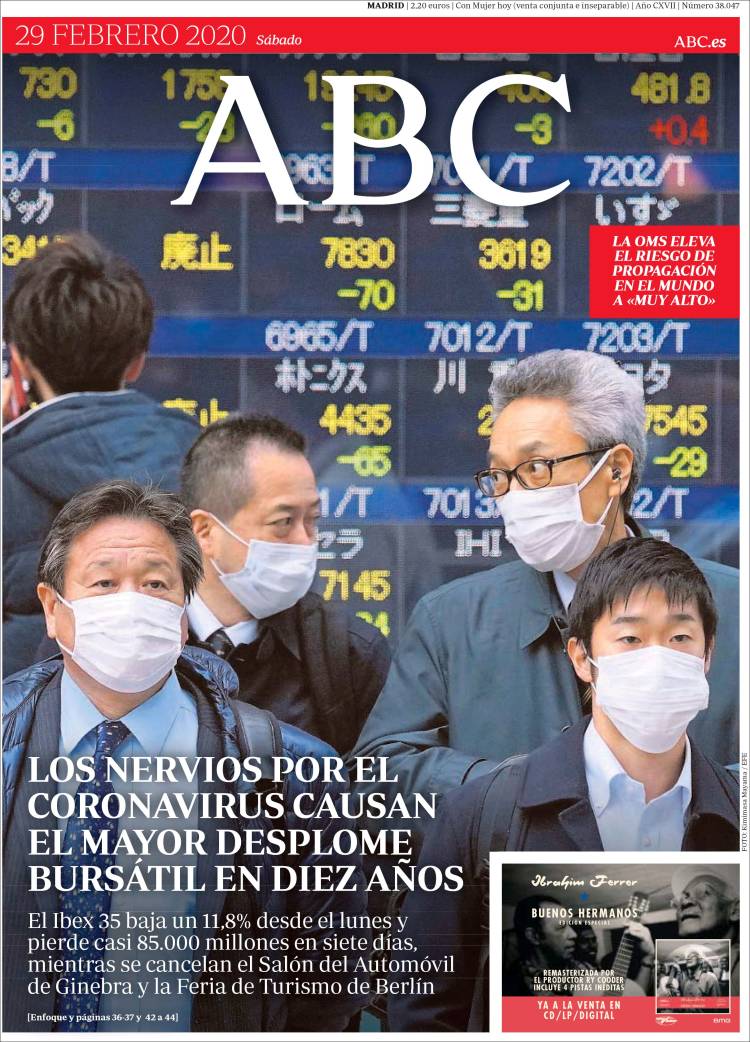 Portada de ABC (España)