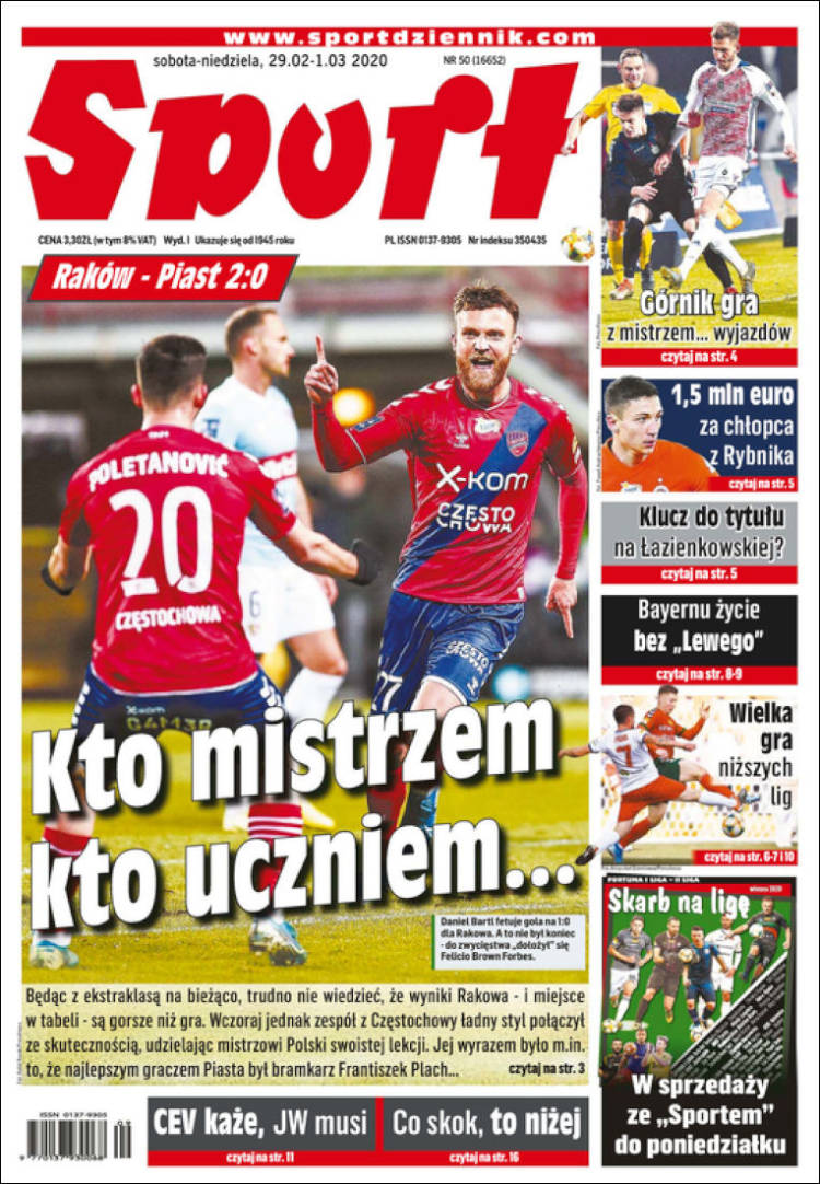 Portada de Katowicki Sport (Polonia)