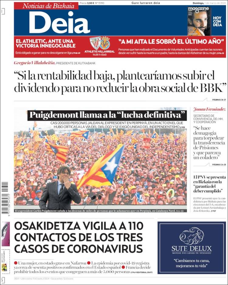 Portada de Deia (Spain)