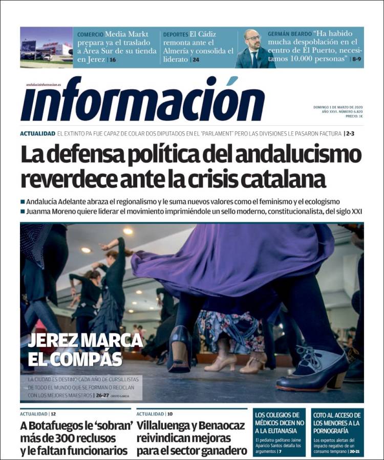 Portada de Viva Cadiz (Spain)