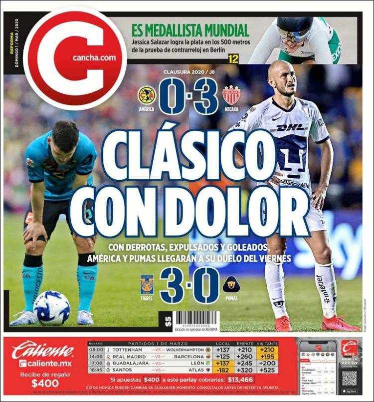 Portada de Cancha (México)