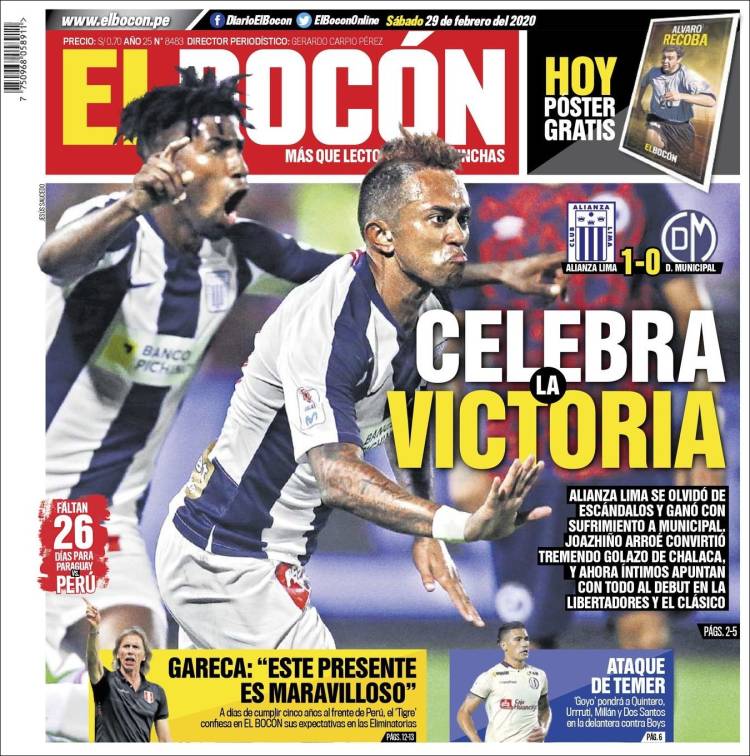 Portada de El Bocón (Perú)