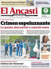 Portada de El Ancasti (Argentina)