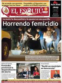 Portada de El Esquiu (Argentina)