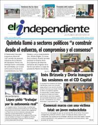 Portada de El Independiente (Argentina)