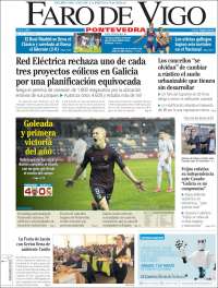 Portada de El Faro de Vigo - Pontevedra (Espa&ntilde;a)