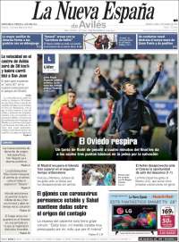 Portada de La Nueva España - Avilés (Espa&ntilde;a)