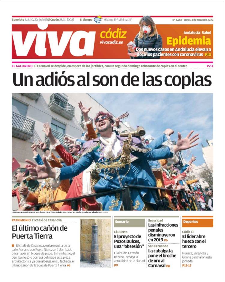 Portada de Viva Cadiz (Espa&ntilde;a)