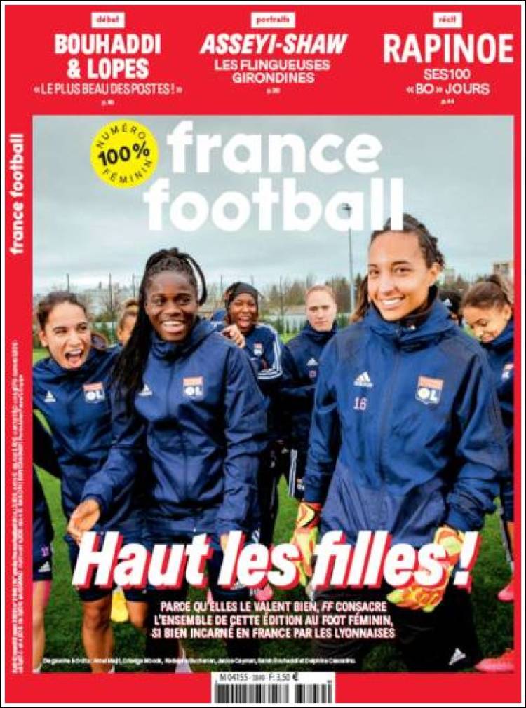 Portada de France Football (Francia)