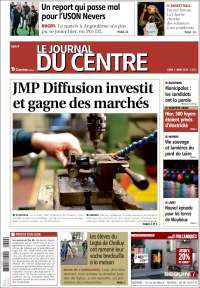 Portada de Le Journal du Centre (Francia)