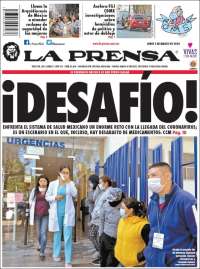 Portada de La Prensa (Mexico)
