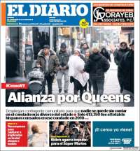 Portada de El Diario NY (USA)