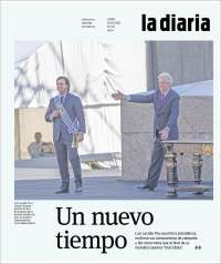 Portada de La Diaria (Uruguay)