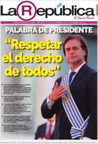 Portada de La República (Uruguay)