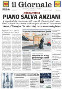 Portada de il Giornale (Italia)