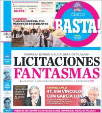 Portada de Diario Basta (Mexico)