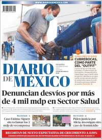 Portada de Diario de México (Mexico)