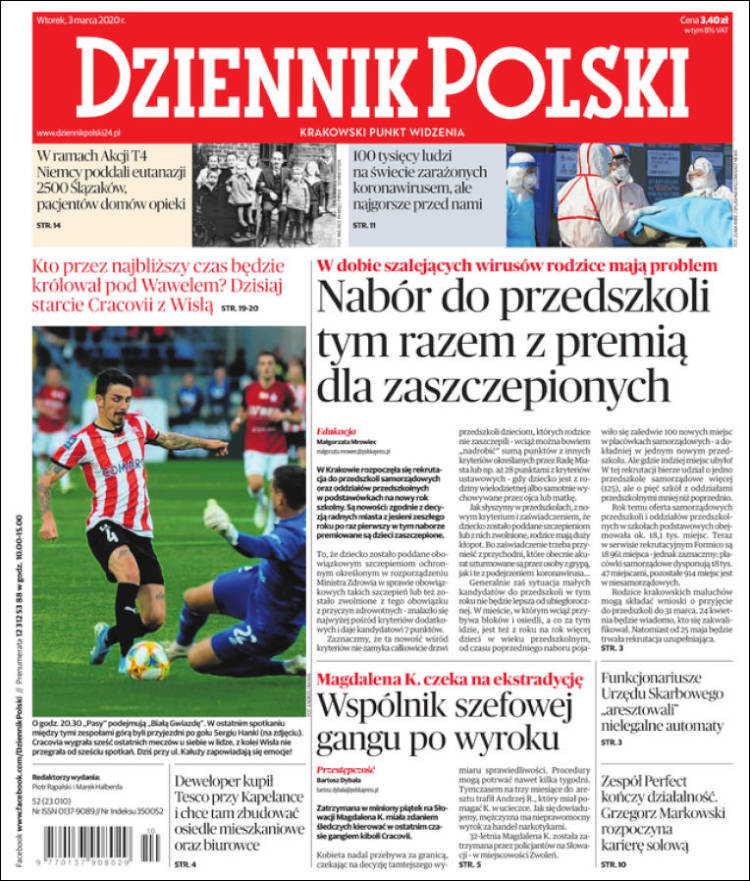 Portada de Dziennik (Poland)