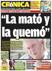 Portada de Diario Crónica (Paraguay)