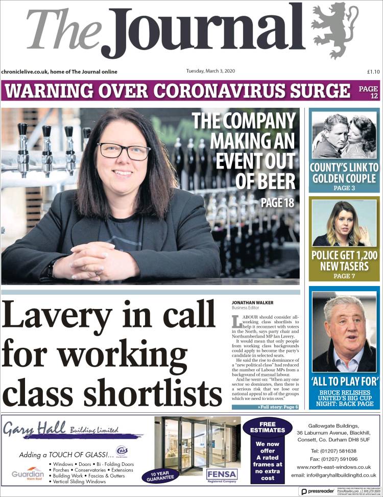 Portada de The Journal (United Kingdom)