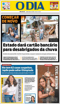 Portada de O Dia (Brasil)