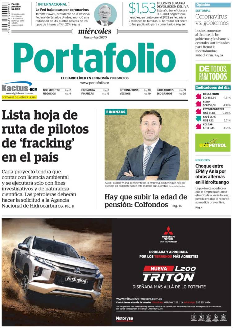 Portada de Portafolio (Colombia)