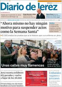 Portada de Diario de Jerez (España)