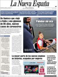 Portada de La Nueva España - Avilés (España)