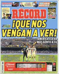 Portada de Record (México)