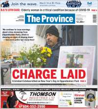 Portada de The Province (Canadá)