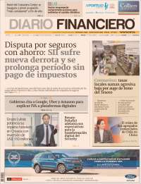 Portada de Diario Financiero (Chile)