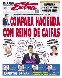 Portada de Diario Extra (Costa Rica)