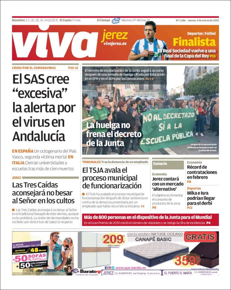 Portada de Información - Jerez (España)