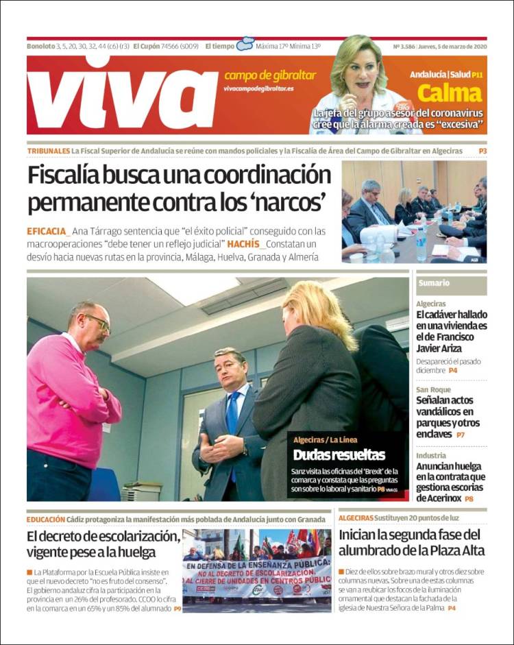 Portada de Viva Campo de Gibraltar (España)