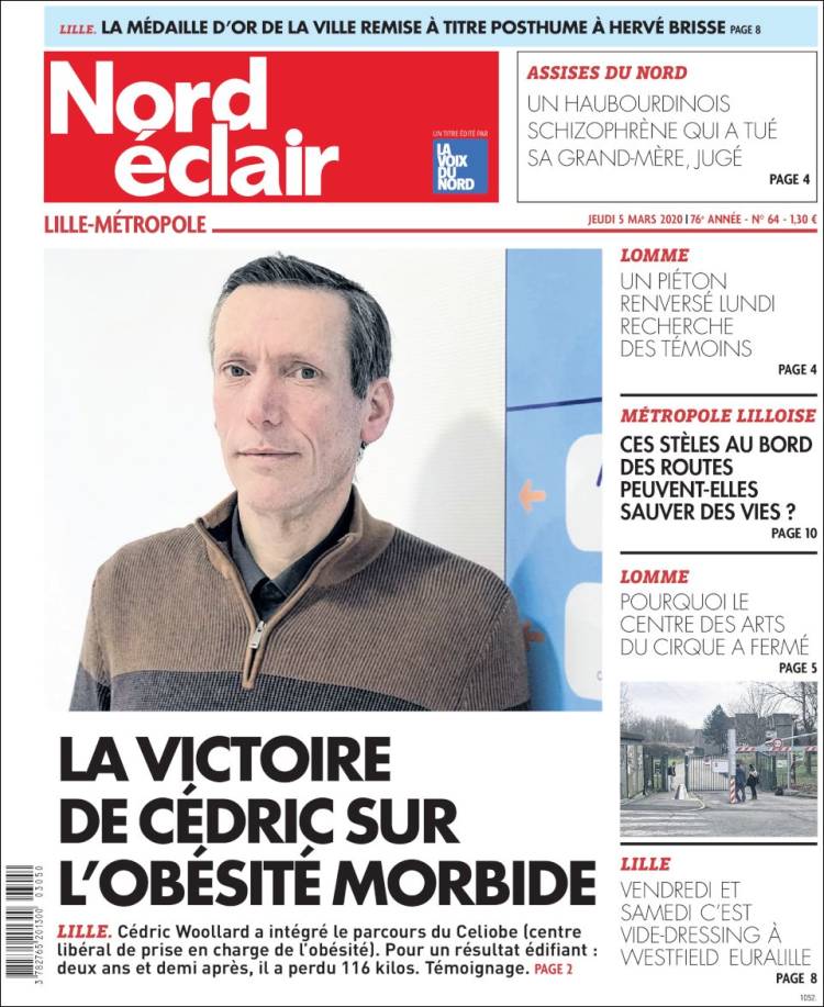 Portada de Nord Éclair (Francia)