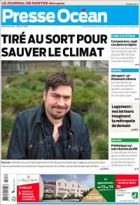 Portada de Presse Ocean (Francia)