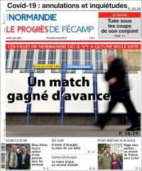 Portada de Progres de Fecamp (Francia)