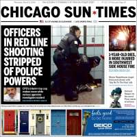 Portada de Chicago Sun-Times (USA)