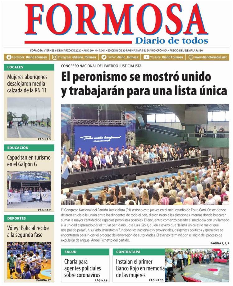 Portada de Formosa (Argentina)