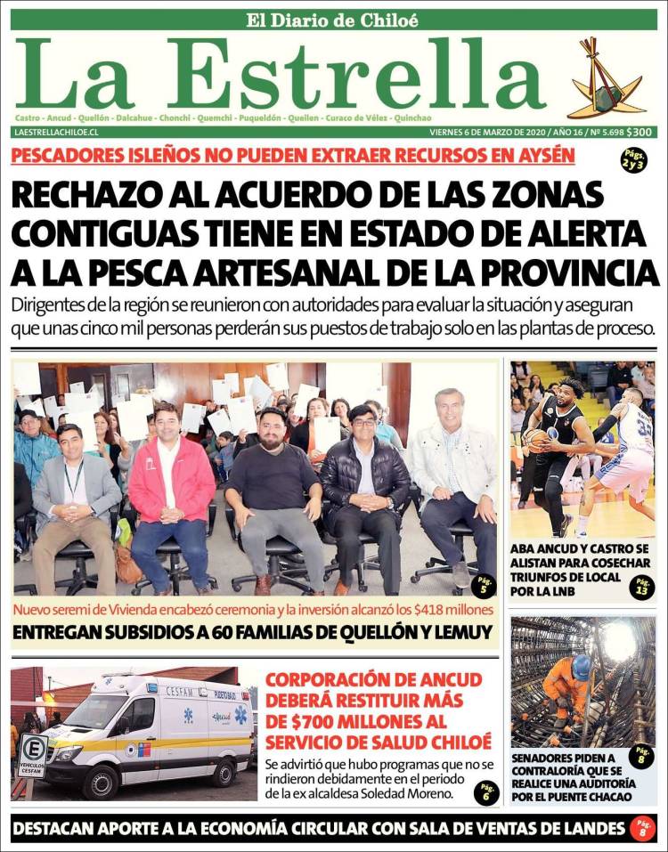 Portada de Estrella de Chiloé (Chile)