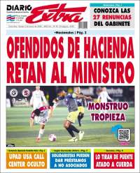 Portada de Diario Extra (Costa Rica)