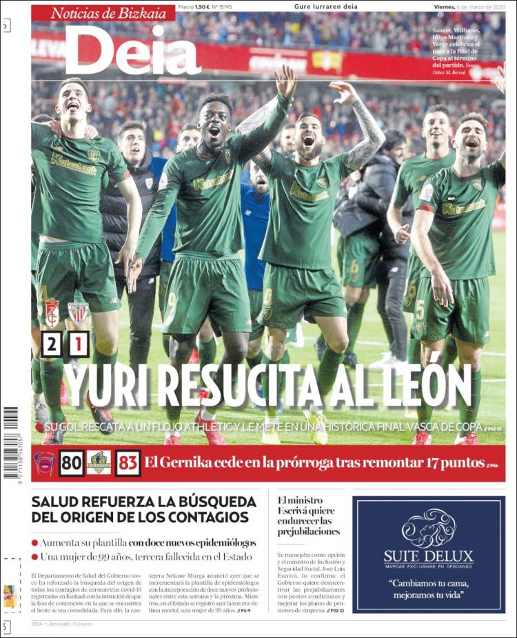Portada de Deia (España)