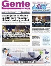 Gente en Logroño