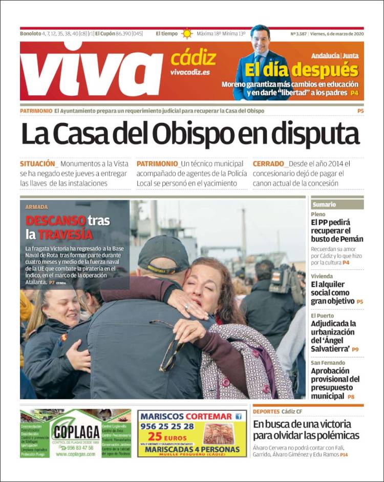 Portada de Información - Cadiz (España)