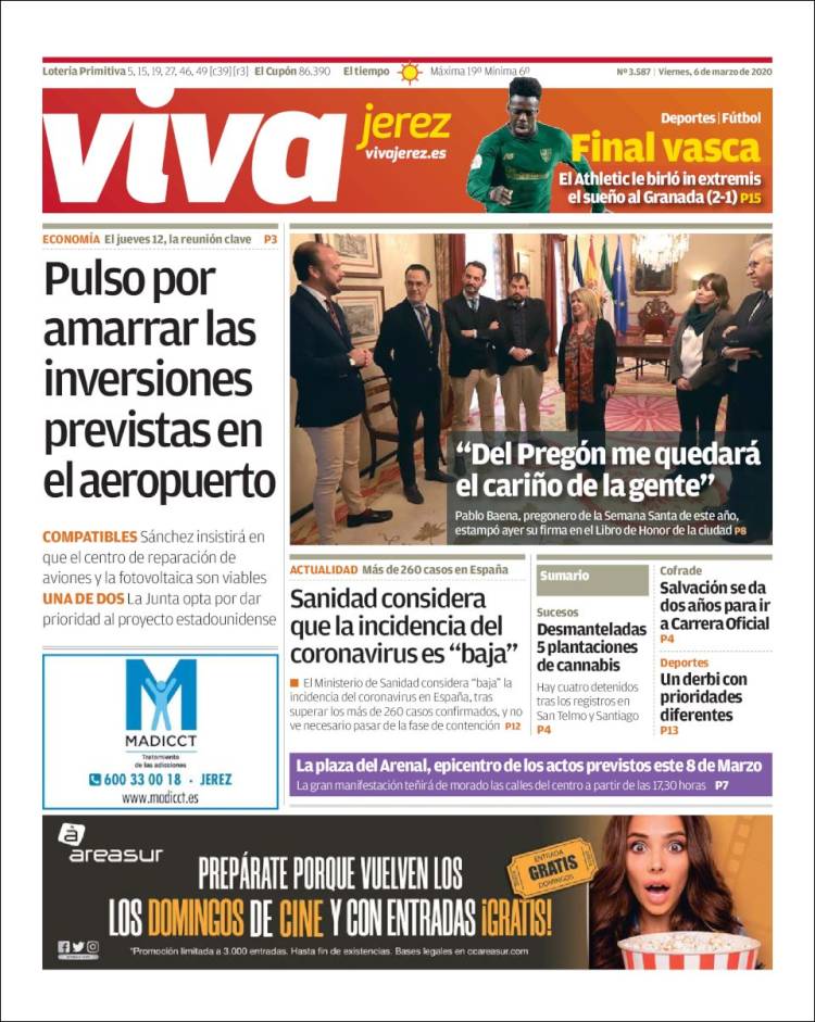 Portada de Información - Jerez (España)