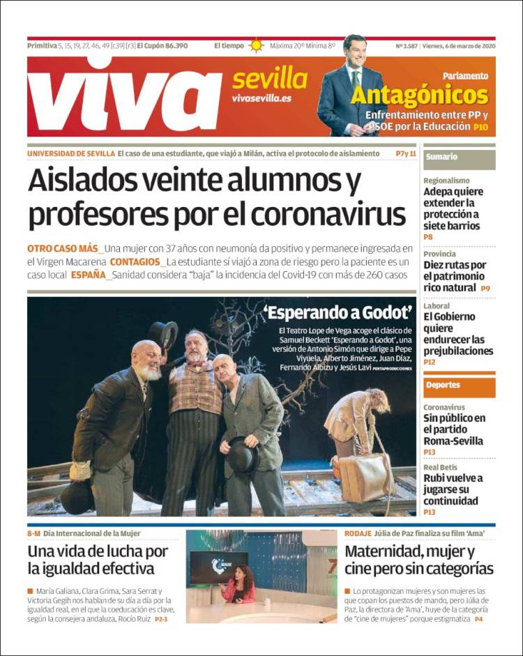 Portada de Viva Sevilla (España)