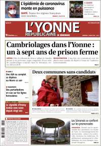 Portada de L'Yonne-Républicaine (France)