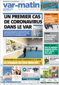 Portada de Nice-Matin (France)