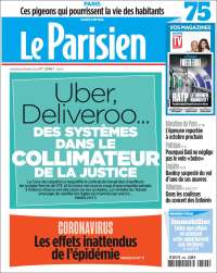 Portada de Le Parisien (France)